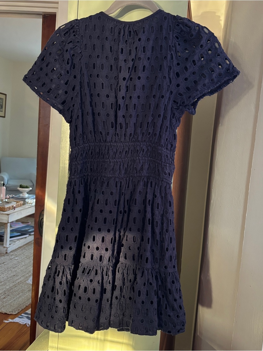 Anthropologie navy Somerset mini dress - Picture 8 of 8